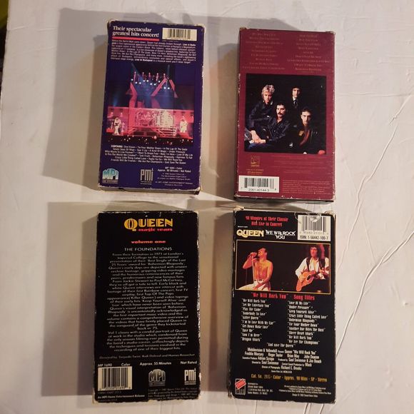 Queen VHS Lot - Greatest Hits, We Will Rock You, Magic Years, Live in Budapest - Picture 3 of 14